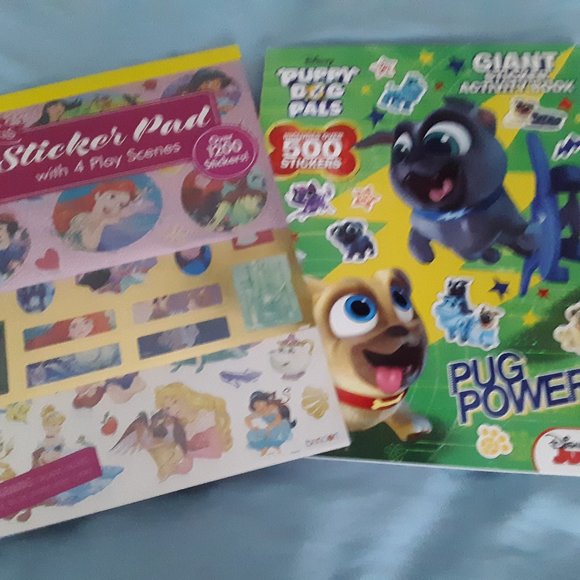 NEW Lot of 2 Sticker Books - Picture 2 of 10